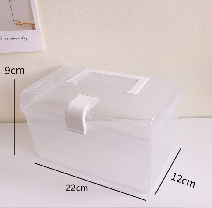 大容量 单层收纳盒（透明）