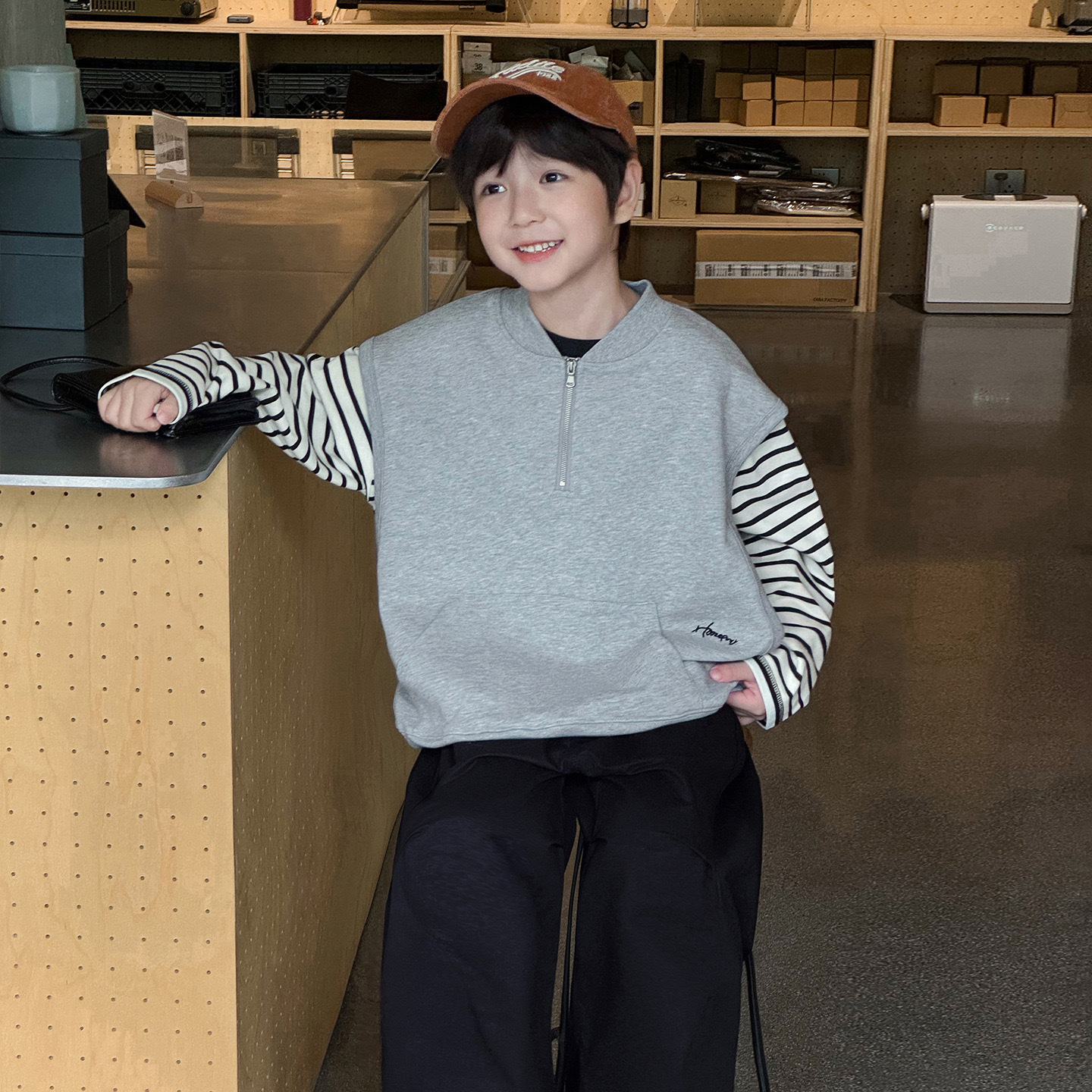 簡約風格好搭配背心