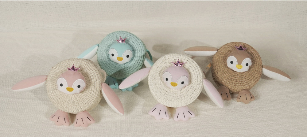 【童心星球】Summer Vibe 小企鵝藤編包