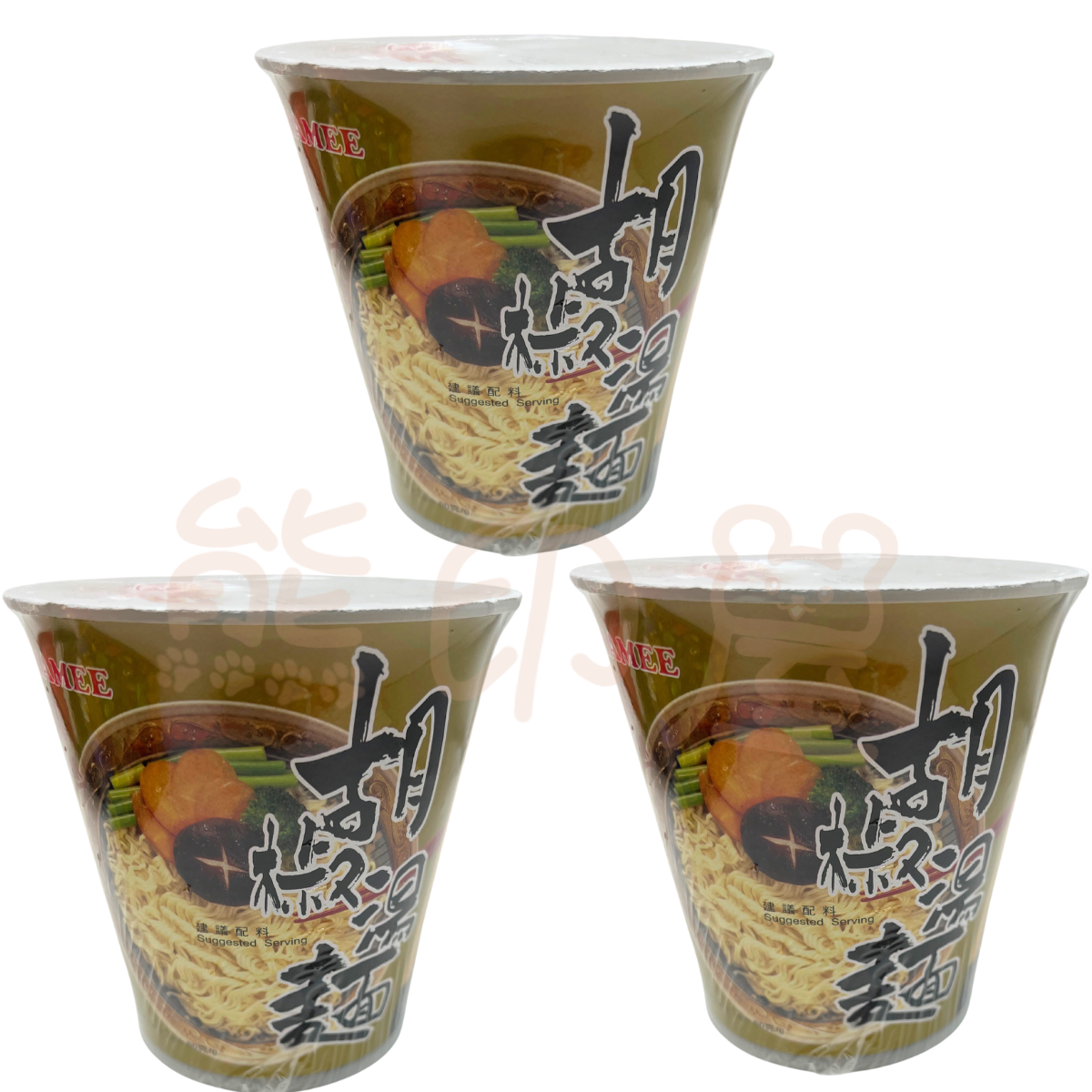 胡椒湯杯麵  60g X 3