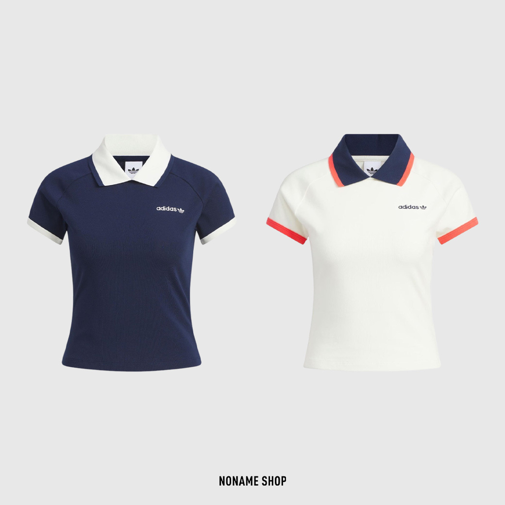 ADIDAS ORIGINALS SS25 字母 LOGO POLO 短袖 兩色 (女款)