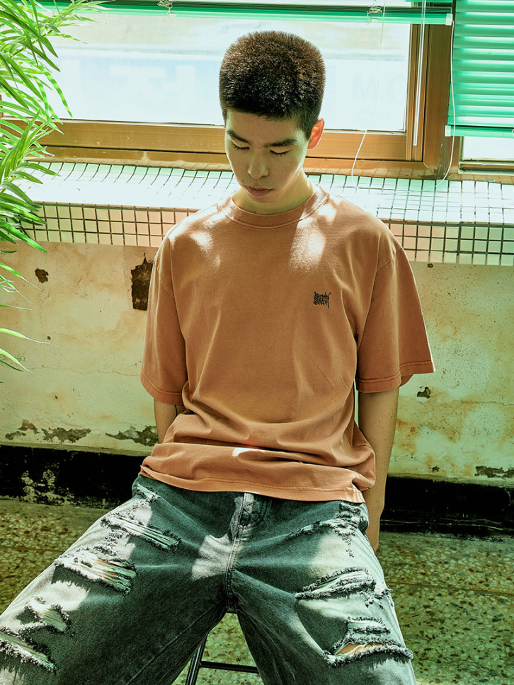 【直播】BROWN BREATH LL081653 PIGMENT TAG 短袖上衣