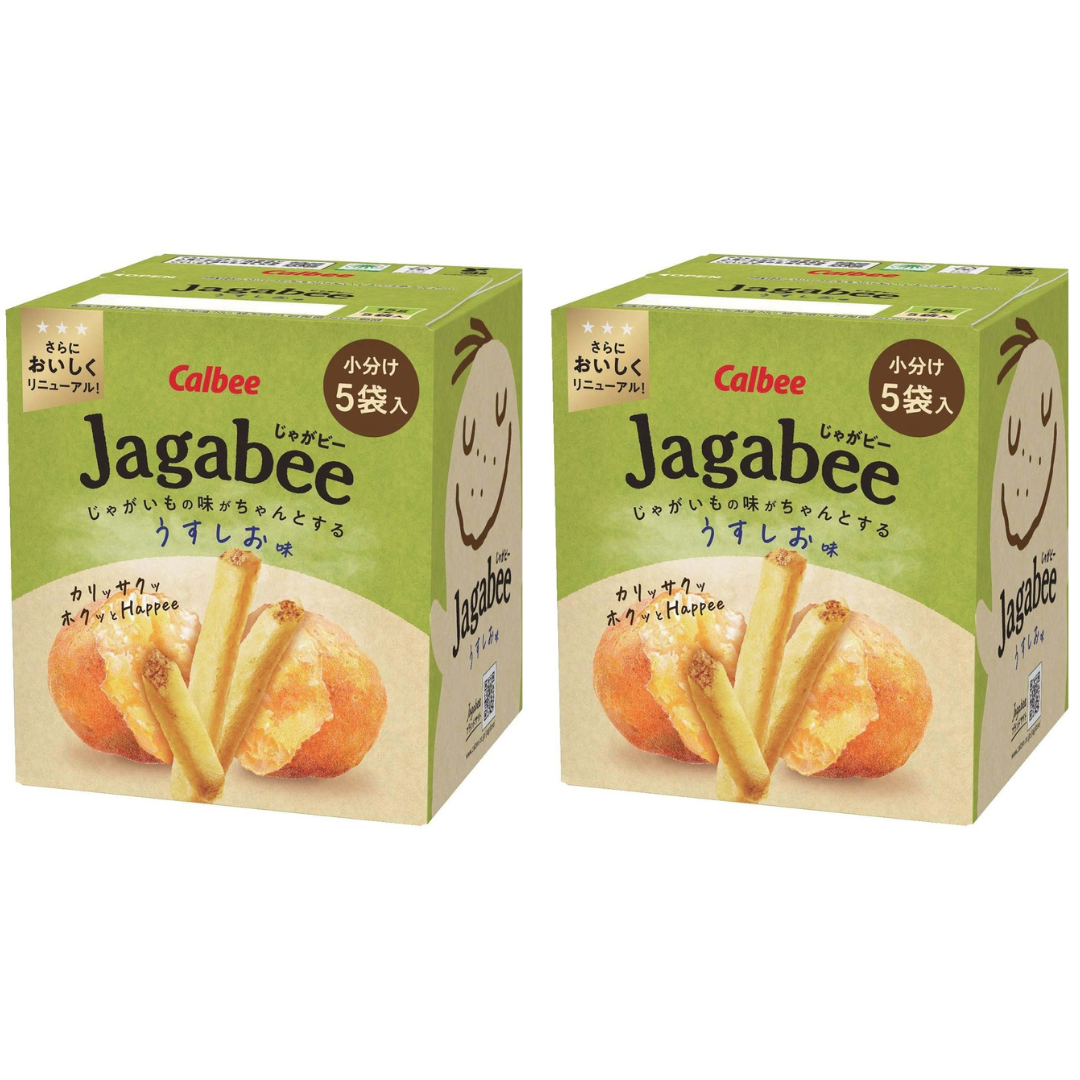 日本Jagabee 鹽味薯條 75g x2 到期日2026-3-30