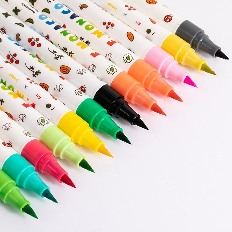 【童心星球】英國 Flowermonaco 可水洗軟頭彩色筆