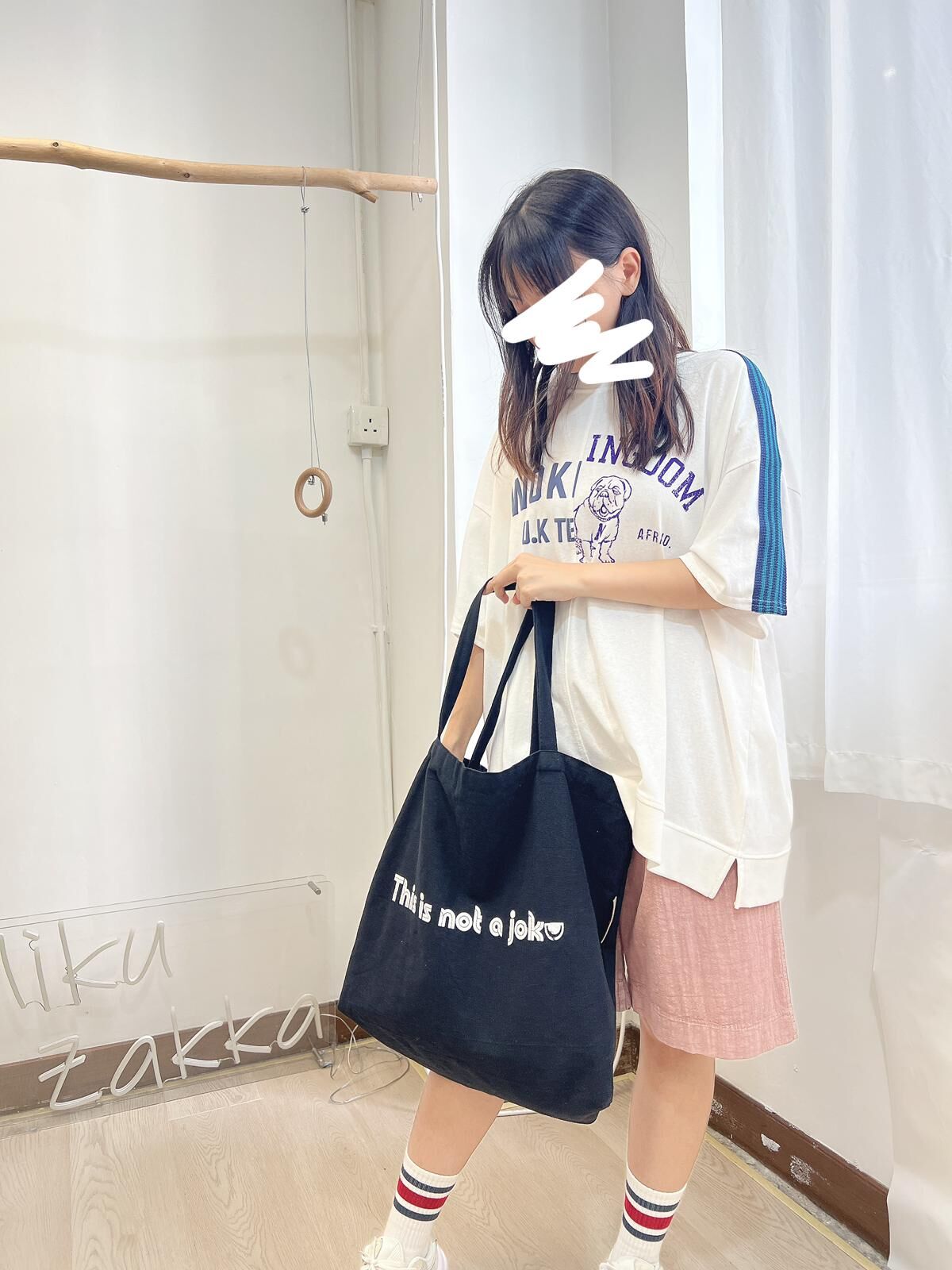 IY 拼布 字狗 TOP