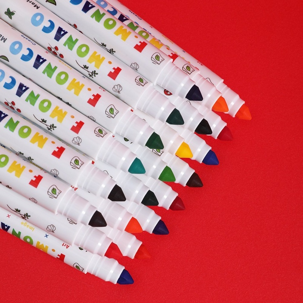 【童心星球】英國 Flowermonaco 可水洗錐頭彩色筆