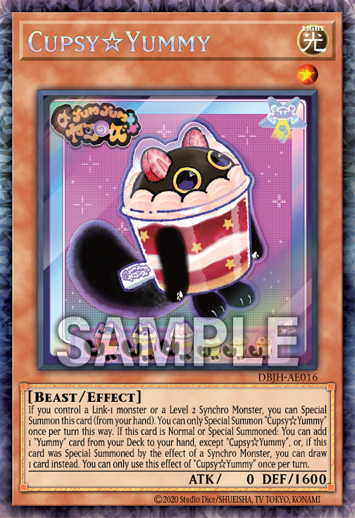 DBJH-AE016 (SR/CR)Cupsy☆Yummy(杯子蛋糕☆美味獸)