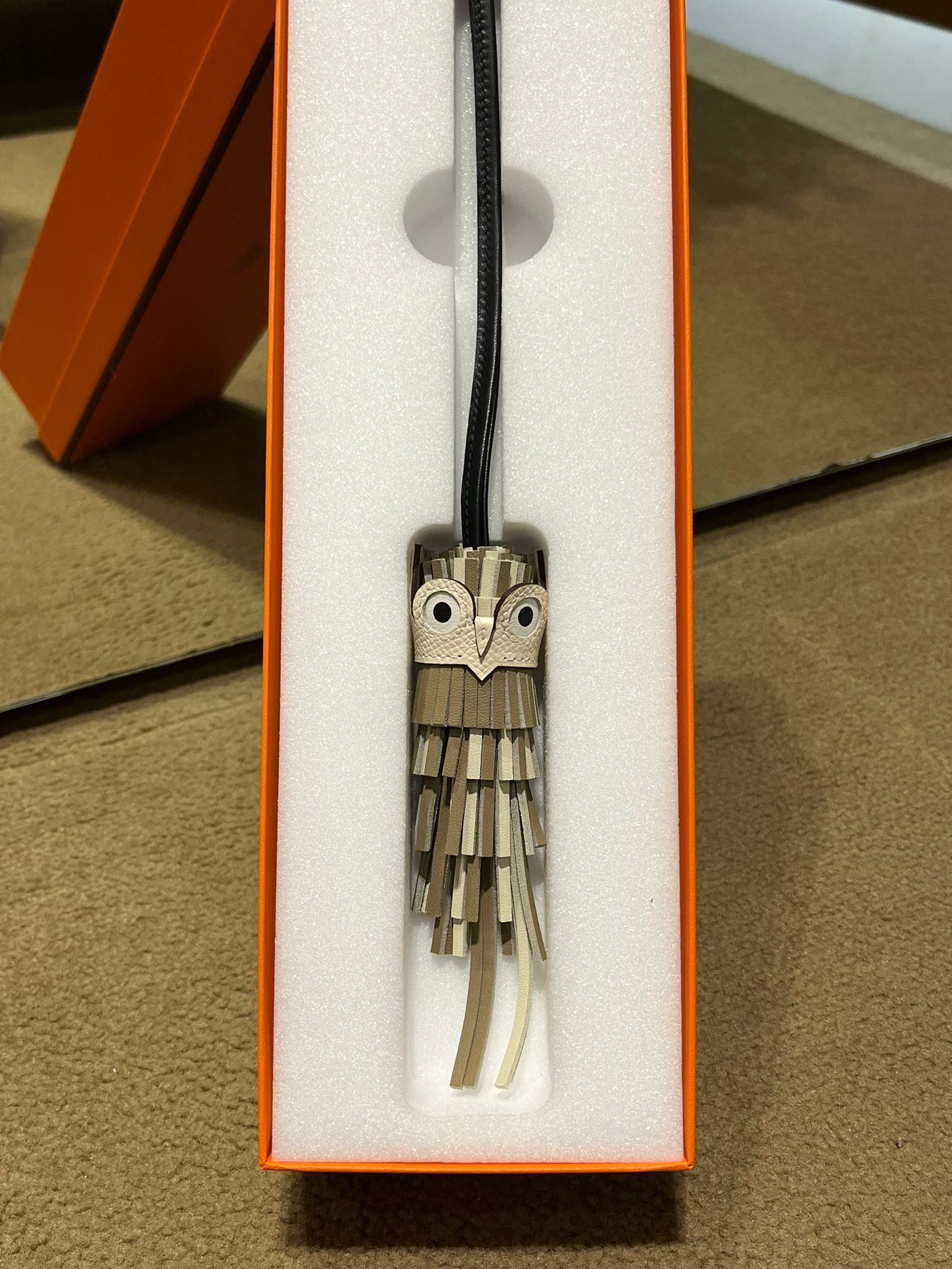 Chouette charm marfa/craie/noir/nata/blanc