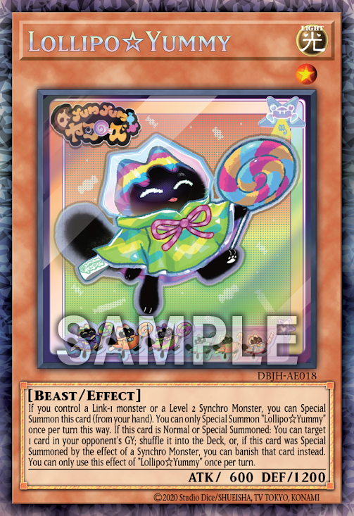 DBJH-AE018 (SR/CR)Lollipo☆Yummy(棒棒糖☆美味獸)