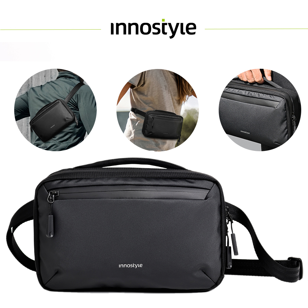 innostyle DailyCarry系列 防潑水 斜背包/側背包/腰包/登機包/休閒包/旅行包/手提包