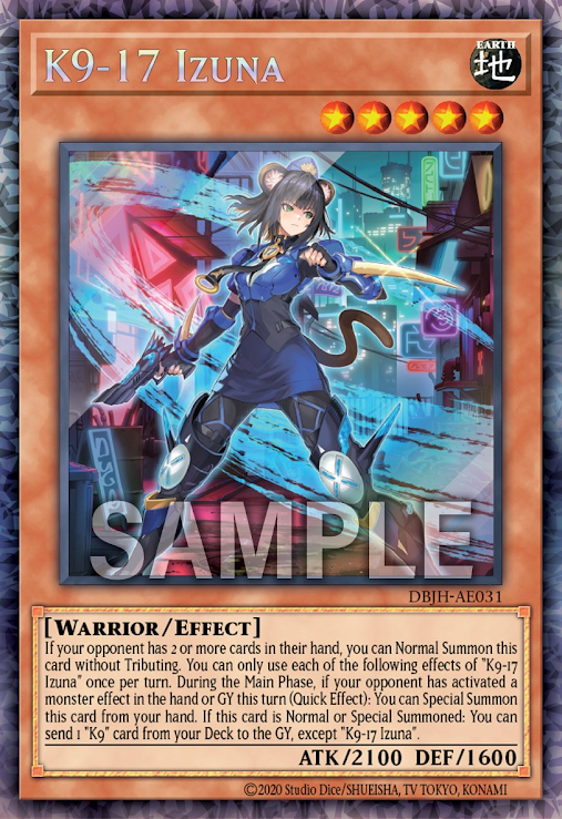 DBJH-AE031 (N/CR)K9-17 Izuna(K9-17號 飯綱)