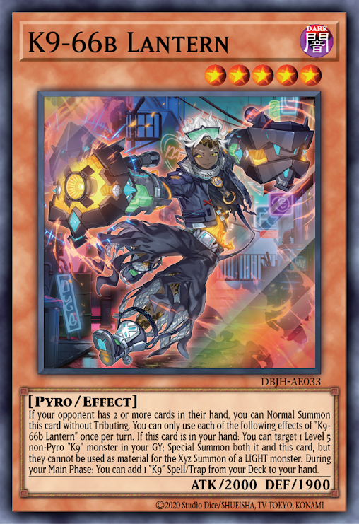 DBJH-AE033 (SR)K9-66B Lantern(K9-66b號 燈籠)