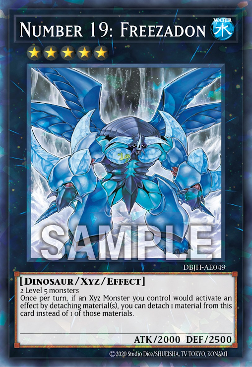 DBJH-AE049 Number 19: Freezadon(No.19 急凍龍)