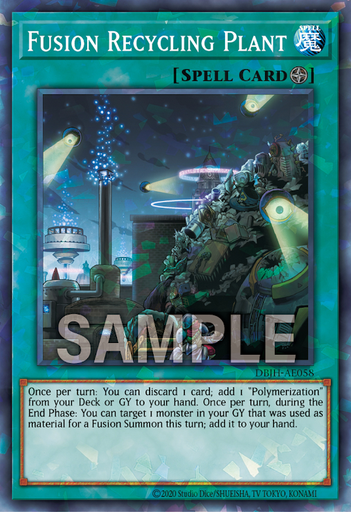 DBJH-AE058 Fusion Recycling Plant(融合再生工廠)