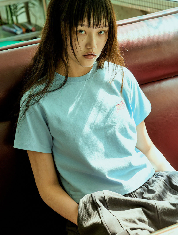 【直播】BROWN BREATH LL081664 W FLARE B 短款短袖上衣