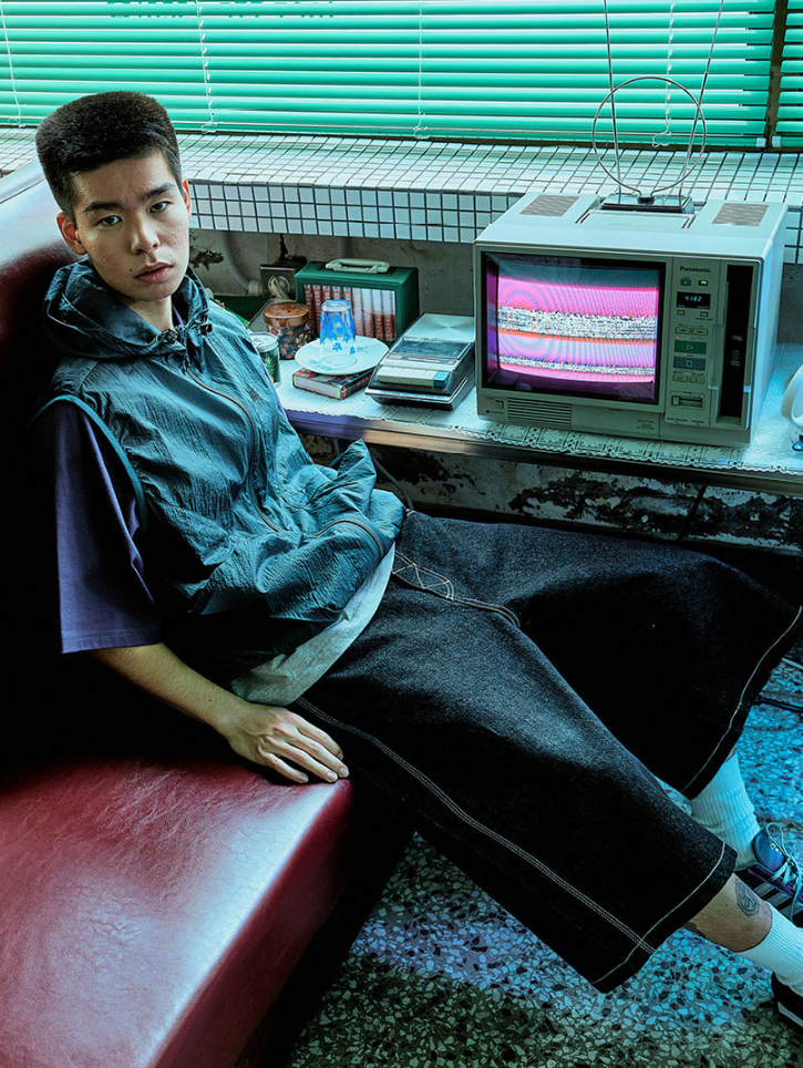 【直播】BROWN BREATH LL081666 DENIM BERMUDA 短褲(黑色)