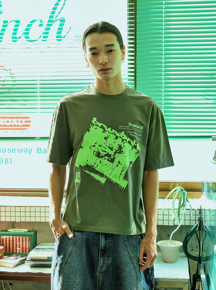 【直播】BROWN BREATH LL081667 CURSORILY 短袖上衣