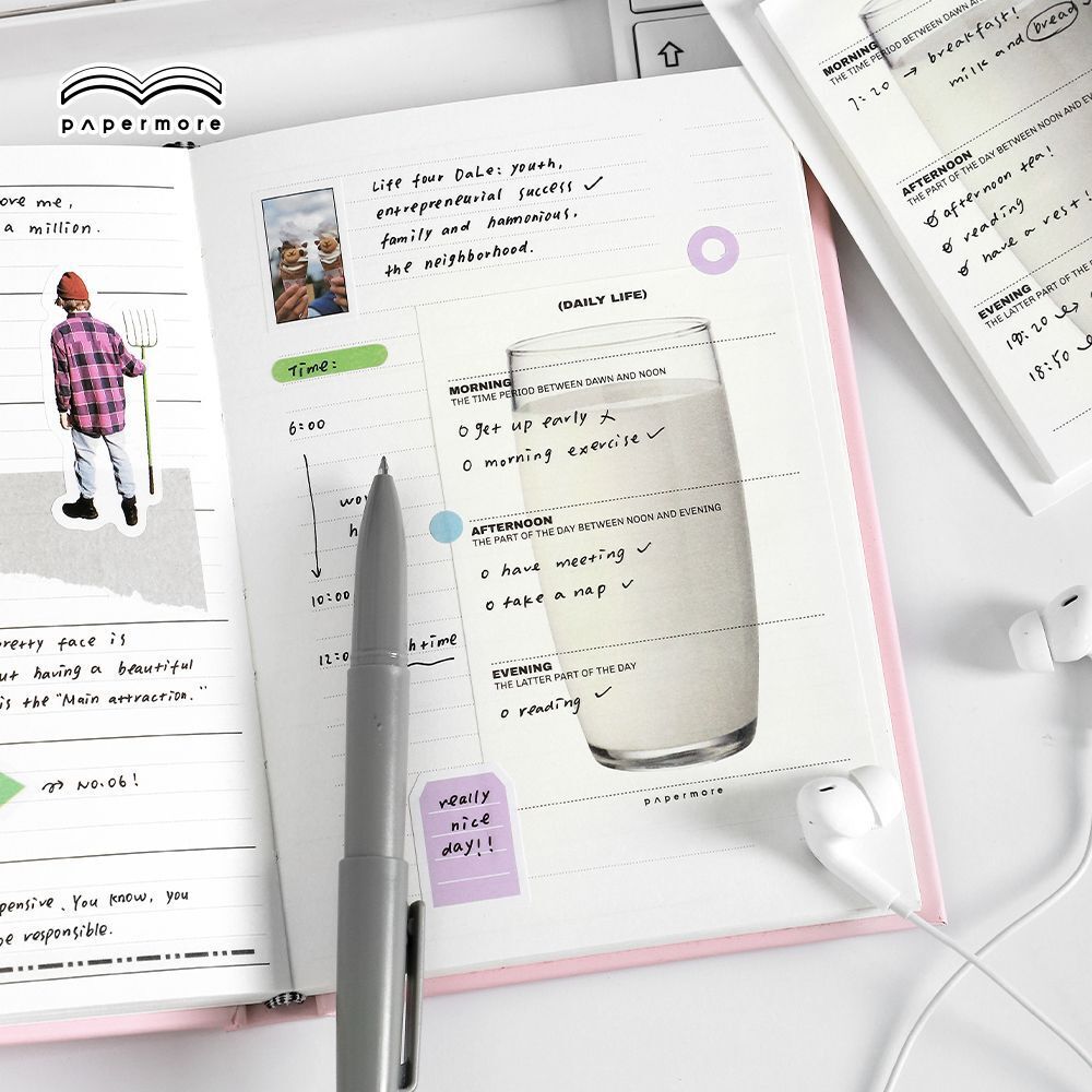 今日份開心韓系便條紙