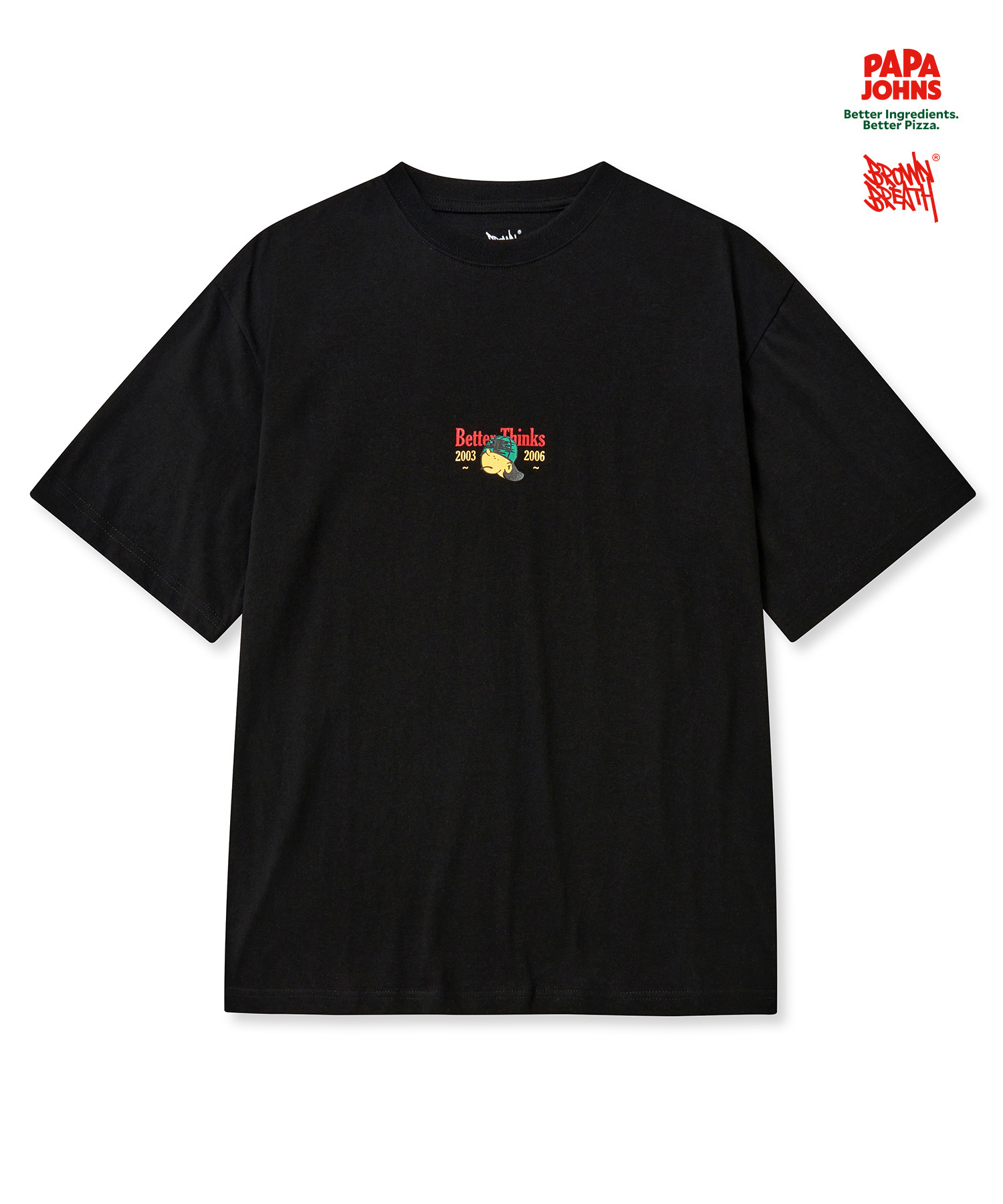 【直播】BROWN BREATH LL081678 BXP PICNIC 短袖上衣(黑色)