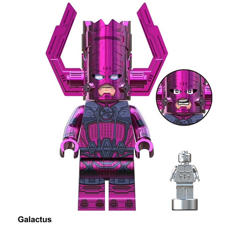 The Fantastic Four Galactus Custom Minifigures Minifigs Fit Lego TV6214 TV1120