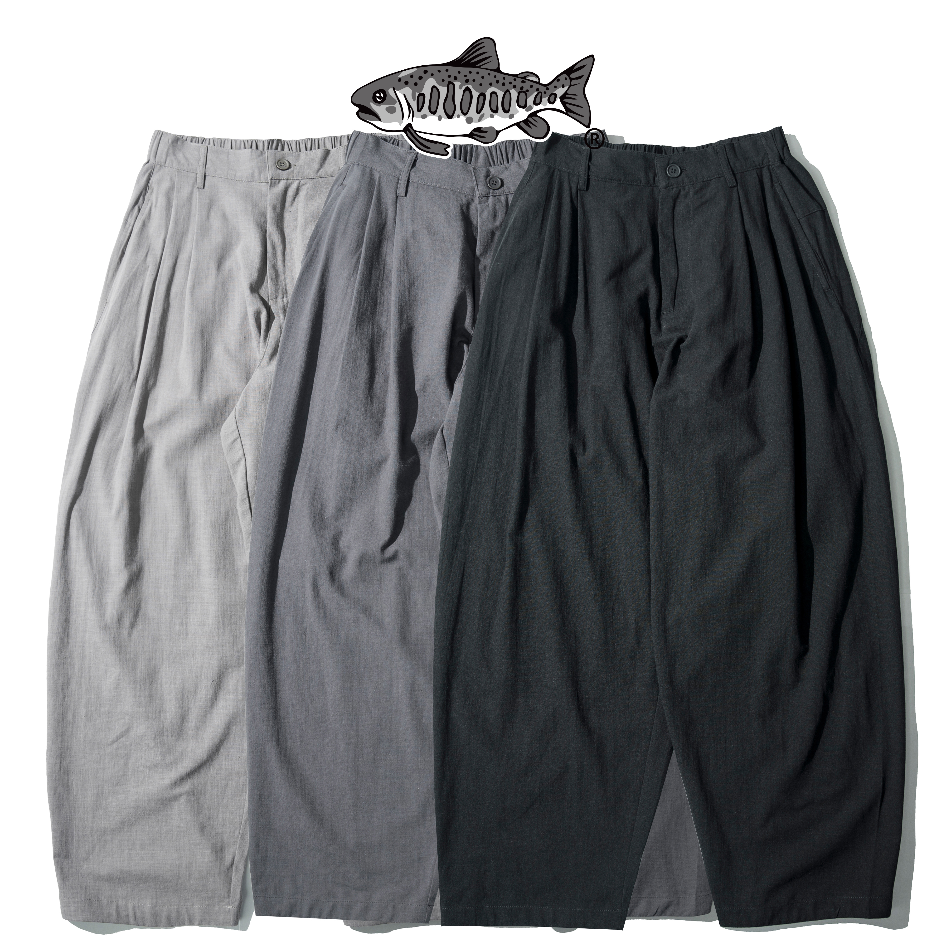 AGILITY Cotton linen Tapered Pants 棉麻 錐形長褲 [CP01]