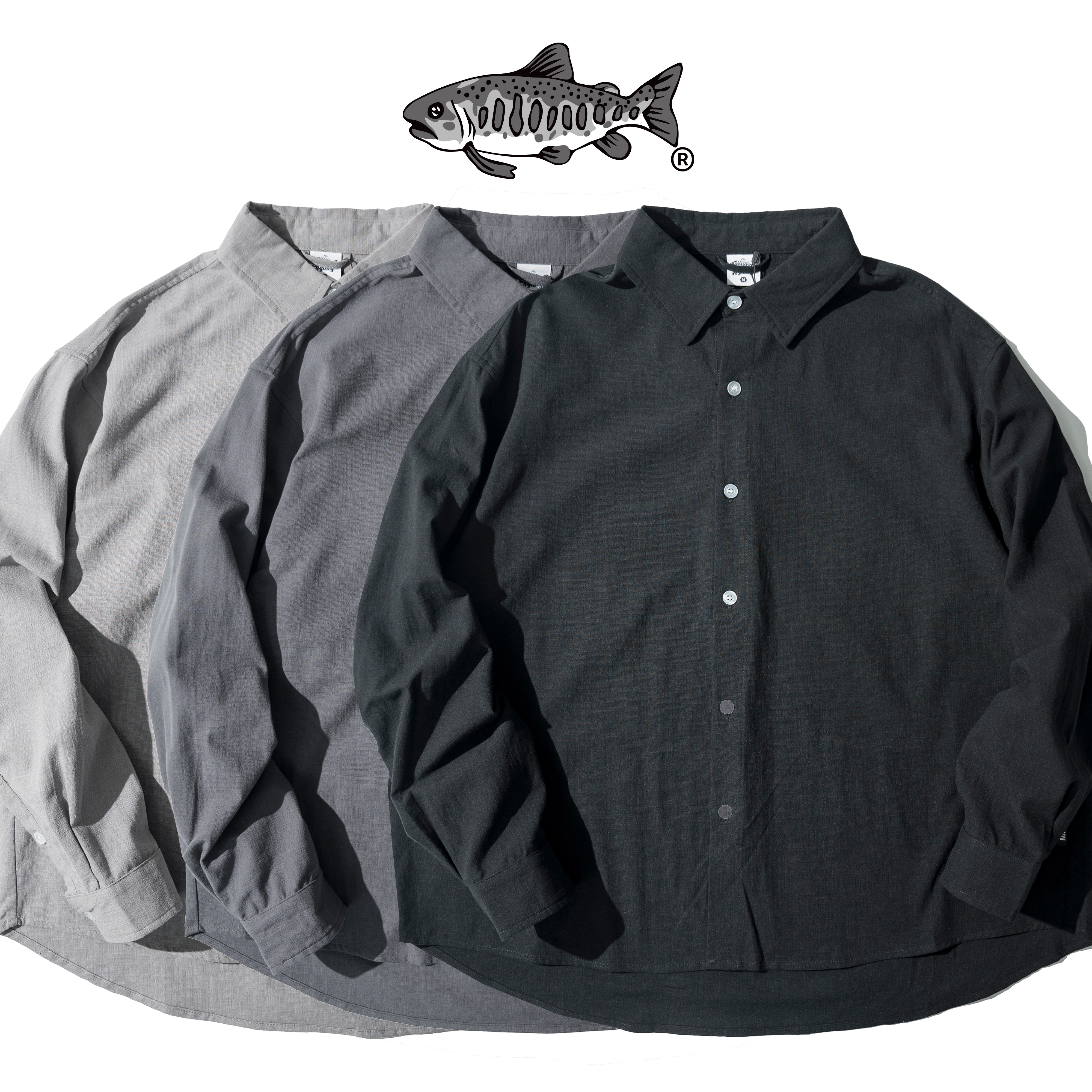 AGILITY Cotton Linen LS Shirts 寬版 棉麻 長袖襯衫 [CS01]