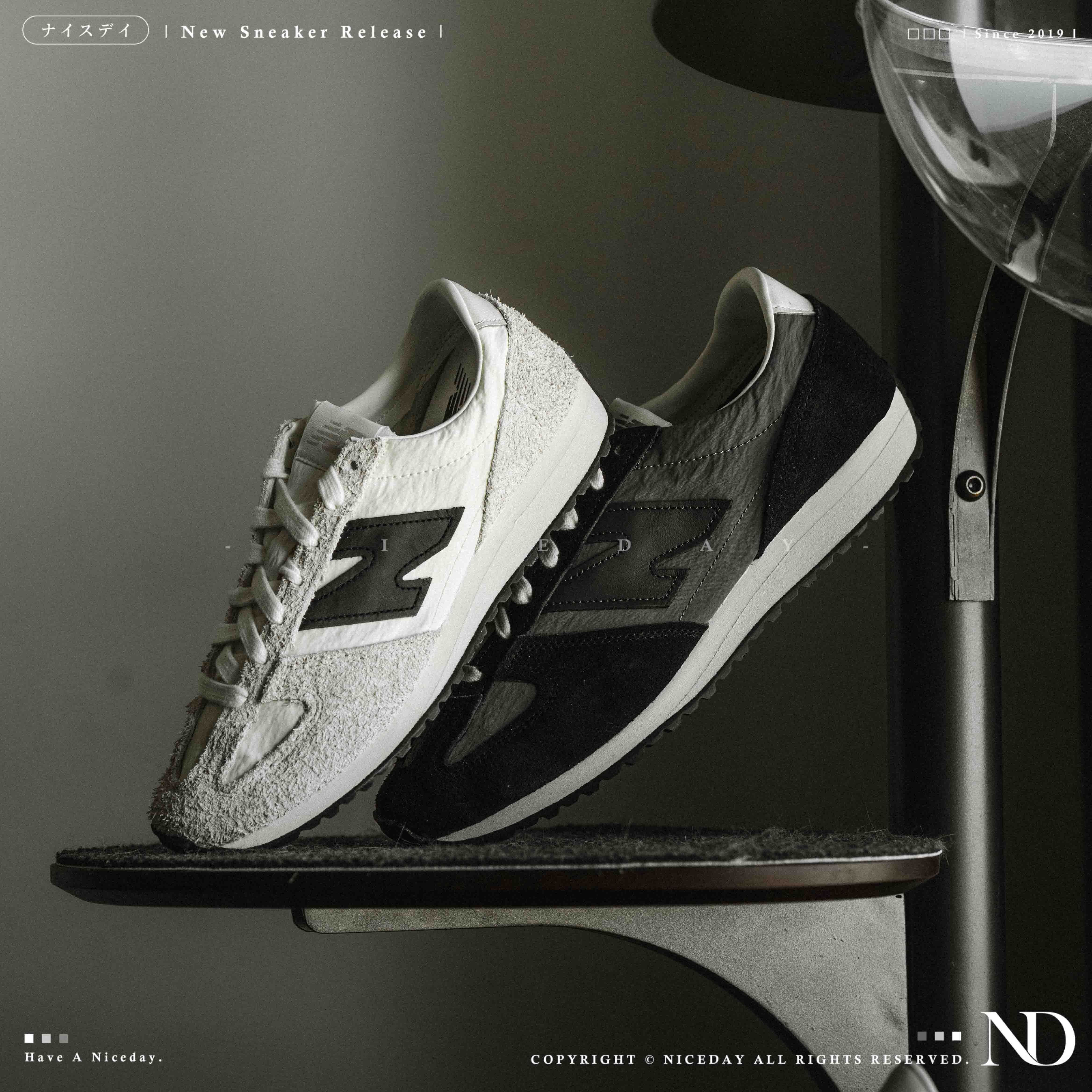 NICEDAY 現貨 New Balance 471 黑白 白黑 米白 米黑 張員瑛 麂皮 復古 U471AQ U471AM