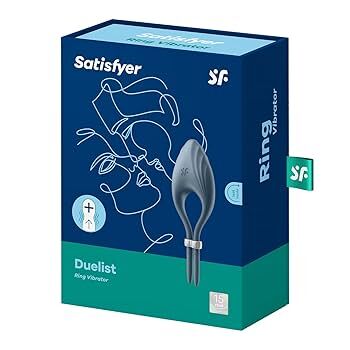 Satisfyer 情侶共震環 - 深藍色