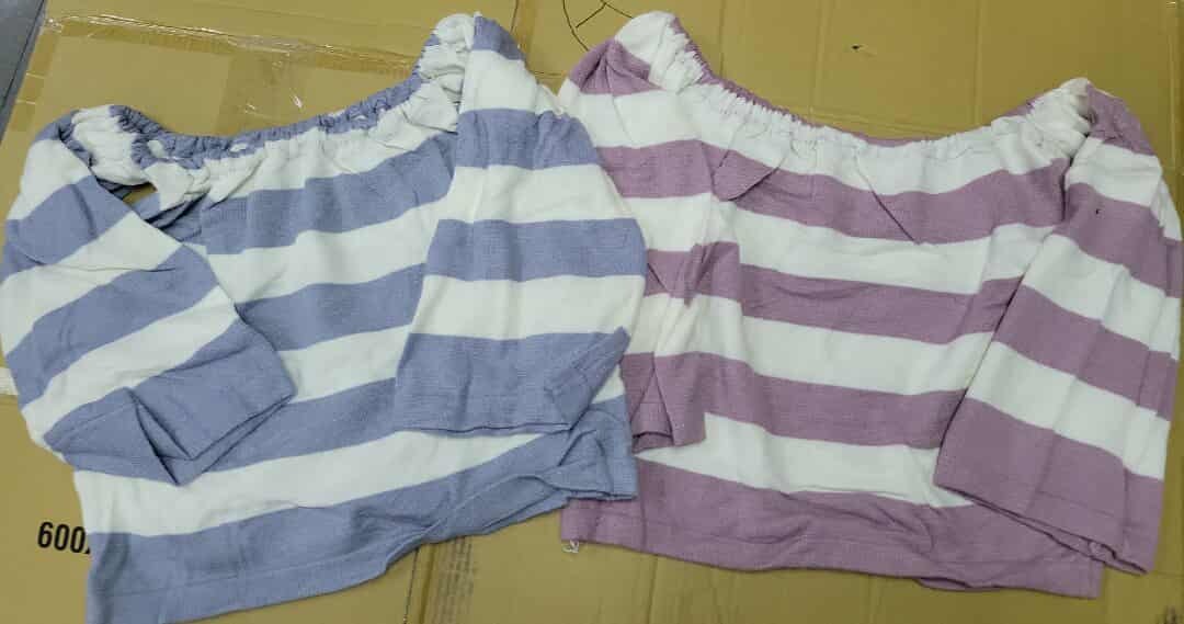 現貨清貨 女裝 露膊 針織衫 （清貨價貨品，不設退換）(AT8 304)