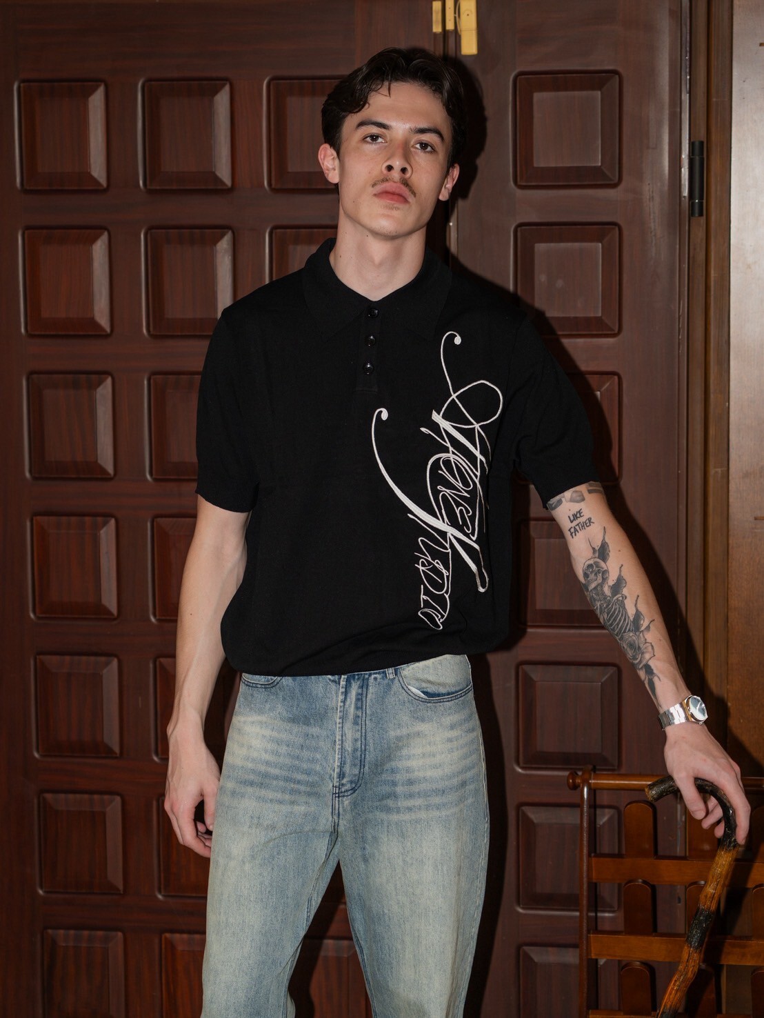 ATONE x NiL 獨家聯名 刺繡簽字Logo Polo短袖 “THE BASIC” SIGNATURE POLO