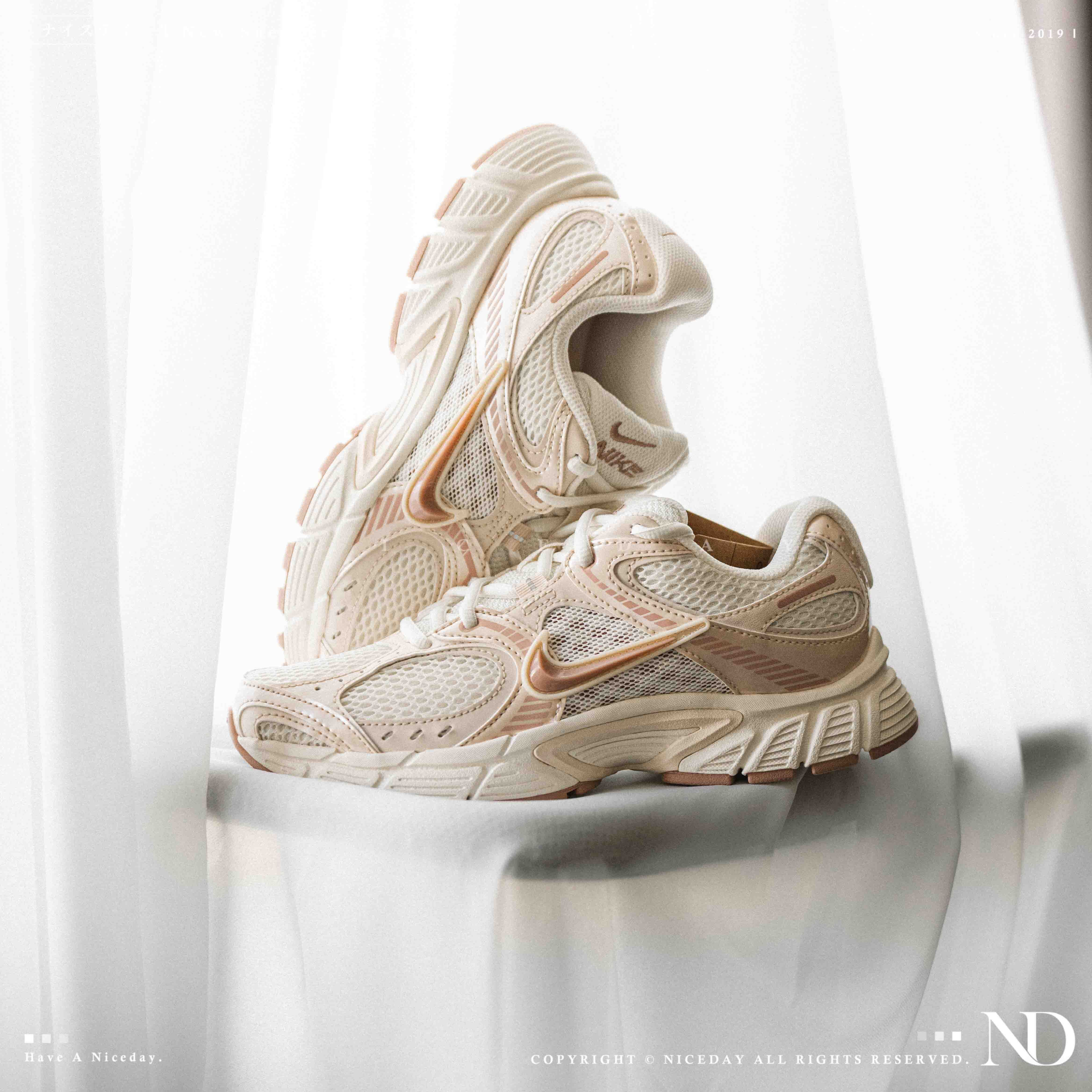 NICEDAY 現貨 Nike V5 RNR 桃子 粉色 粉橘 橘 桃紅色 粉白 復古 白 女鞋 IH5088-001