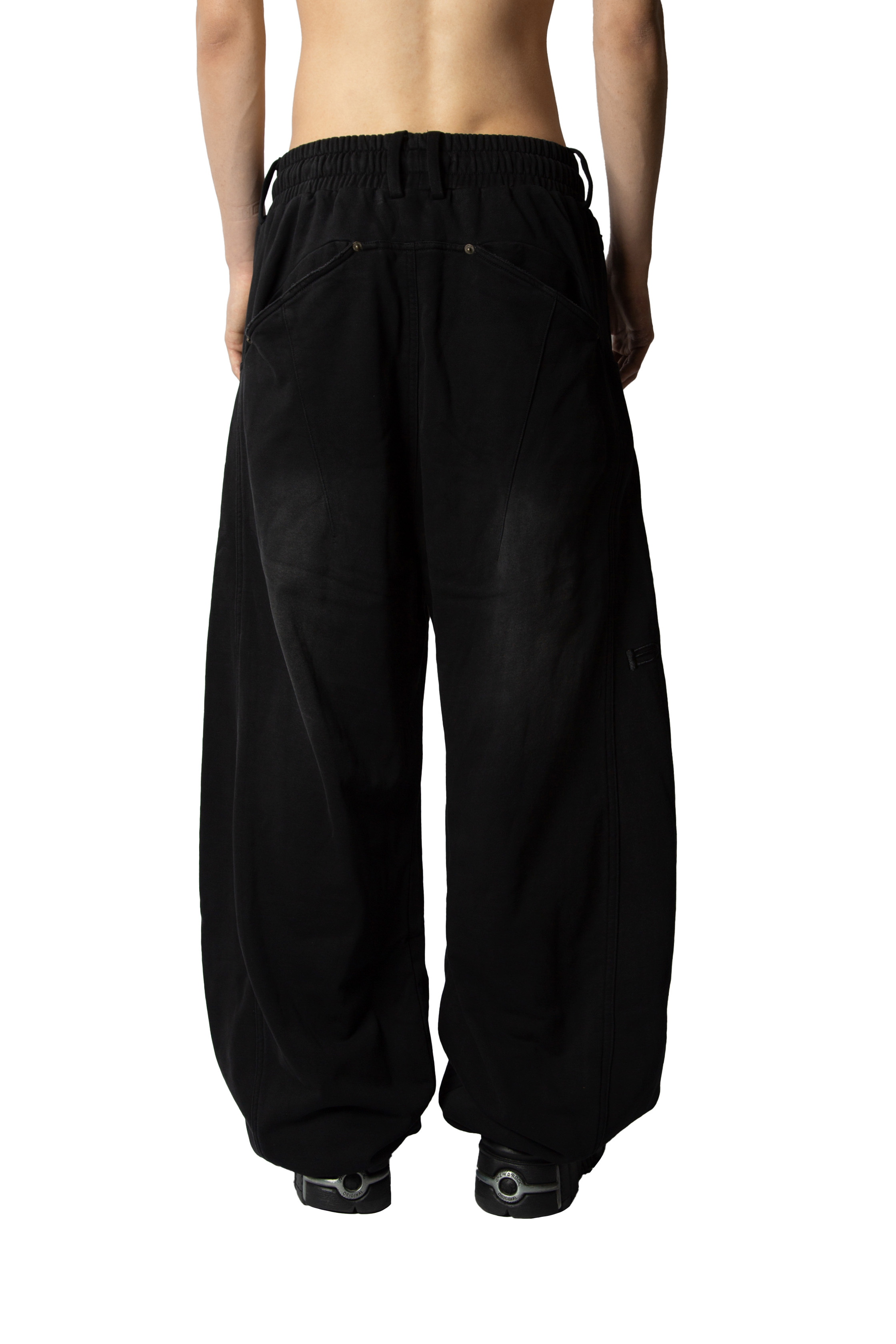 REMIX "re Washed Sweatpants" (Black)