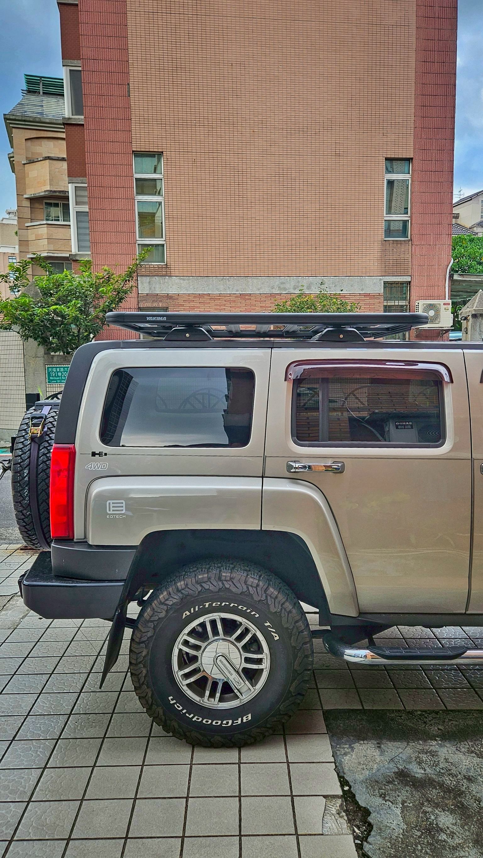 YAKIMA LockNLoad Platform 平盤-GMC Hummer 悍馬 H1 H2 H3
