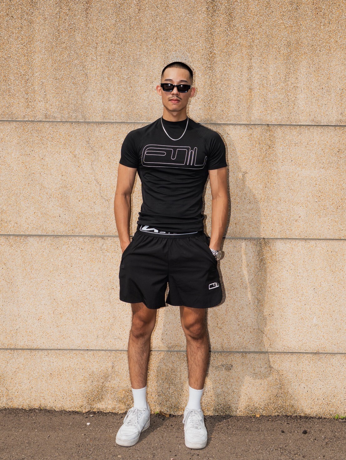 ATONE x NiL 獨家聯名 織帶Logo透氣運動短褲 “THE BASIC” FITTING TRAINING SHORTS