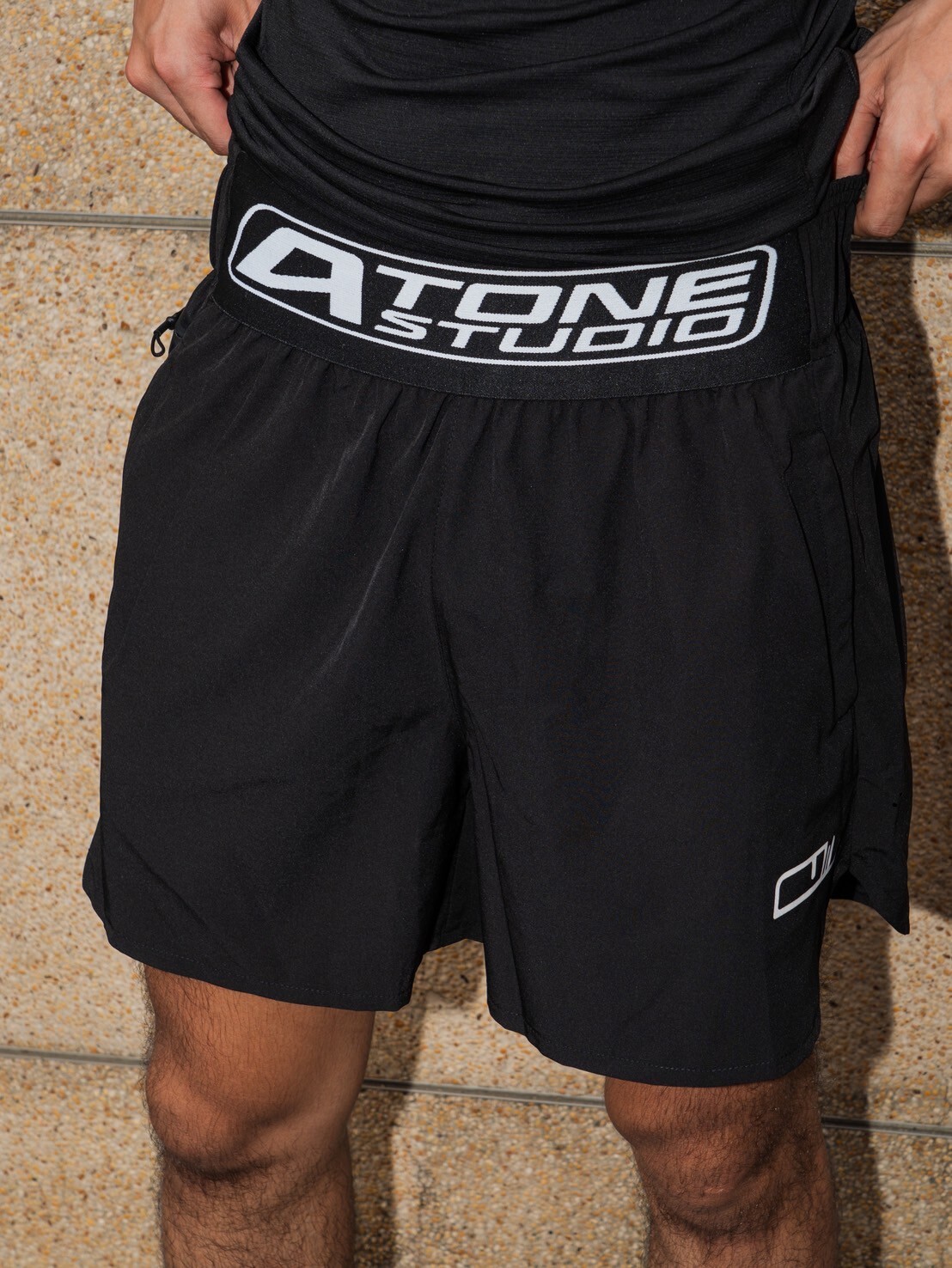 ATONE x NiL 獨家聯名 織帶Logo透氣運動短褲 “THE BASIC” FITTING TRAINING SHORTS