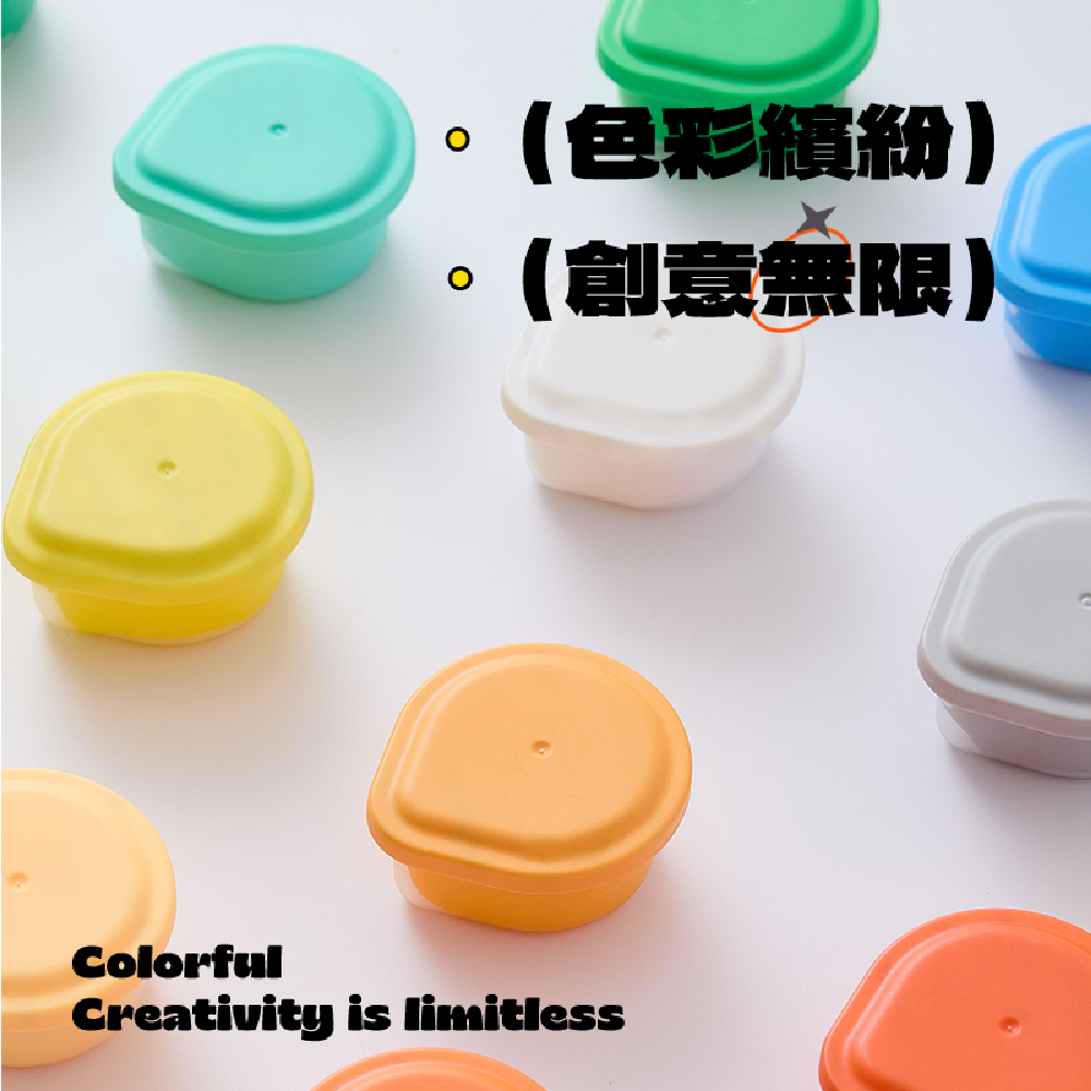 【童心星球】英國 Flowermonaco 無硼不沾手安全黏土 24色