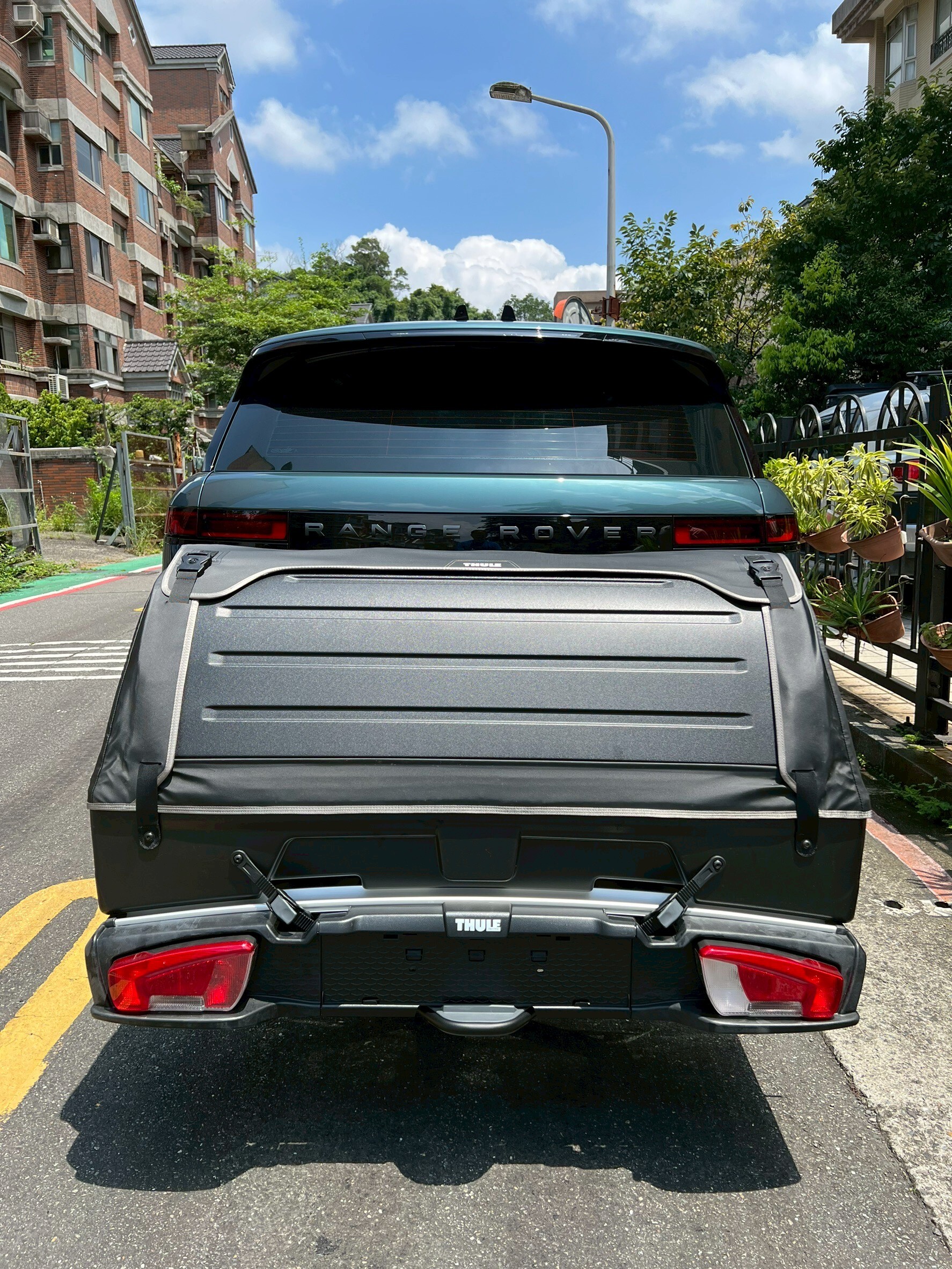 THULE 939 3台份 拖車球式 單車架 LandRover Rangerover