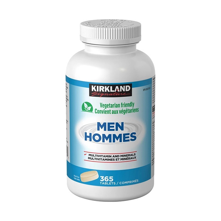 Kirkland Signature Men Multivitamin, 365 Tablets