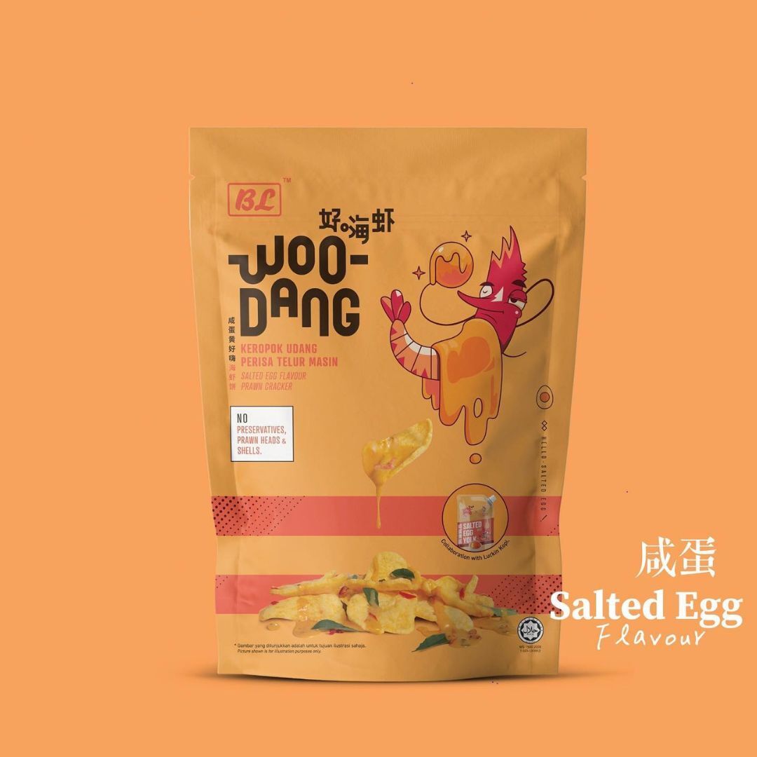 WOODANG好嗨蝦 海蝦餅 70g [#SQ25083003]