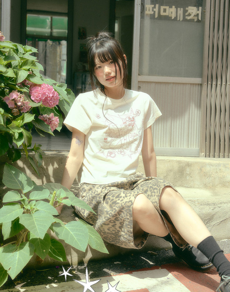 【直播】BROWN BREATH LL081685 BXM W STAR 短袖上衣