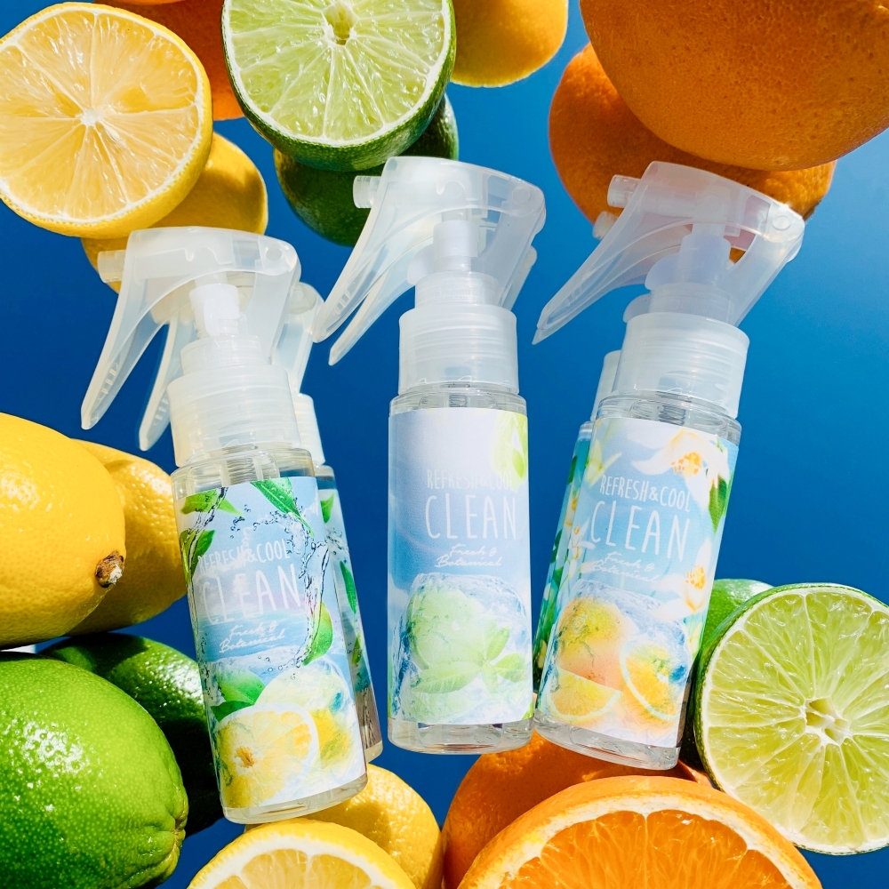 純境- 冰香衣物瞬涼噴霧50ml(香柚青/鮮橙綠/甜蘋果)