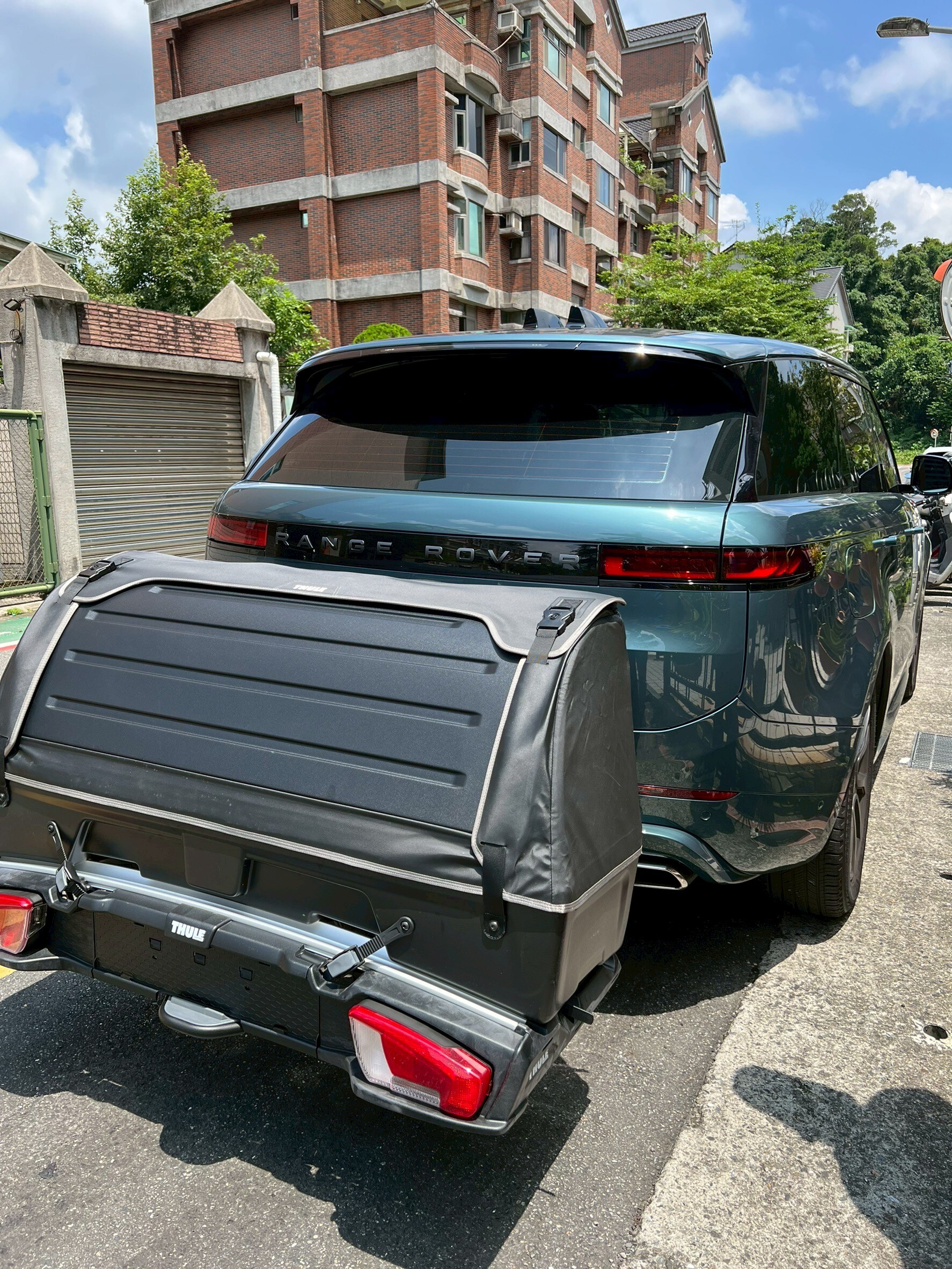 THULE 939 3台份 拖車球式 單車架 LandRover Rangerover