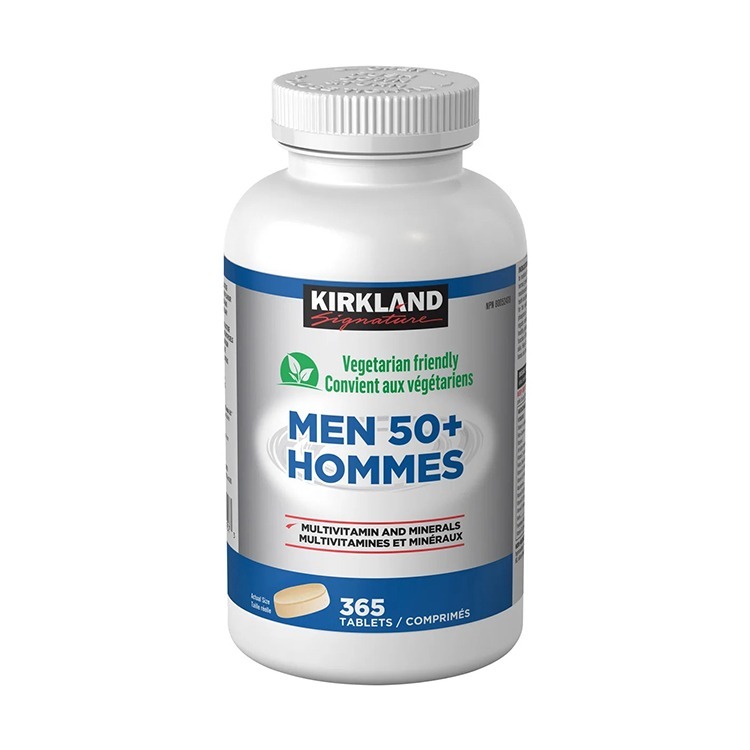 Kirkland Signature Men 50+ Multivitamin, 365 Tablets