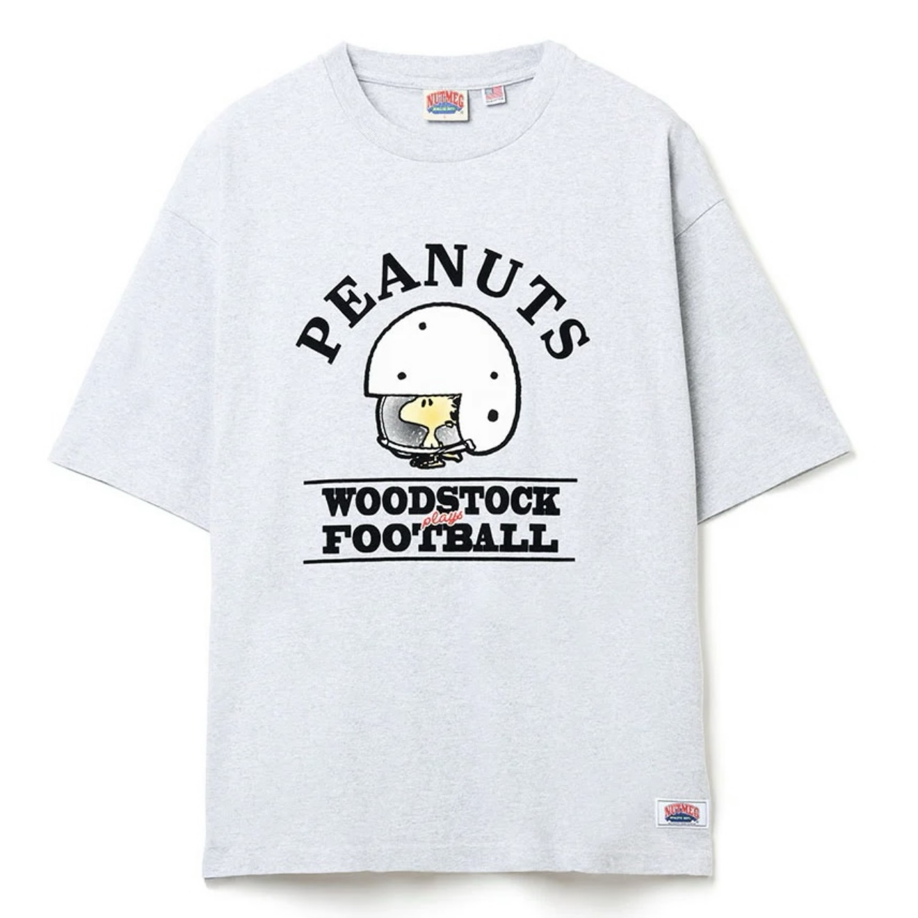 Peanuts x Nutmeg Tokyo Arch Logo Football BIG Tee
