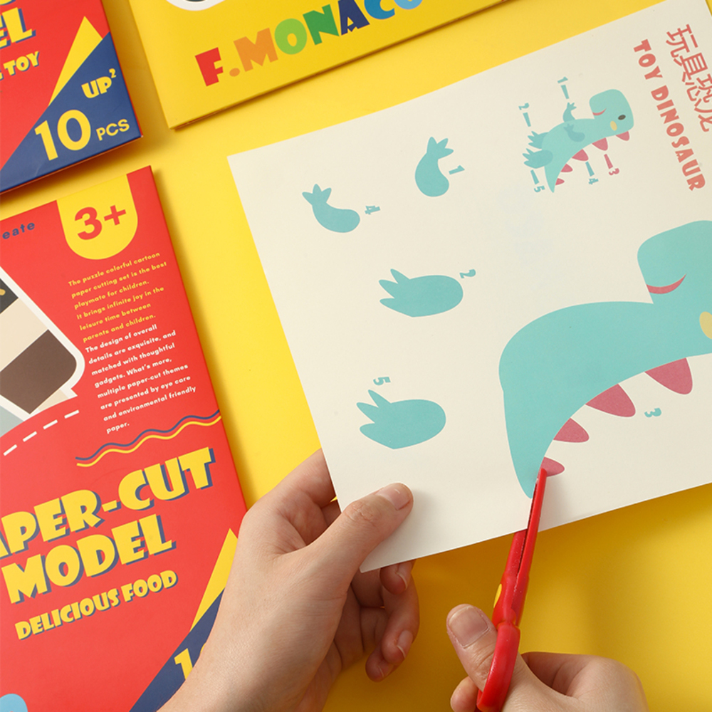 【童心星球】英國 Flowermonaco 兒童趣味造型剪紙