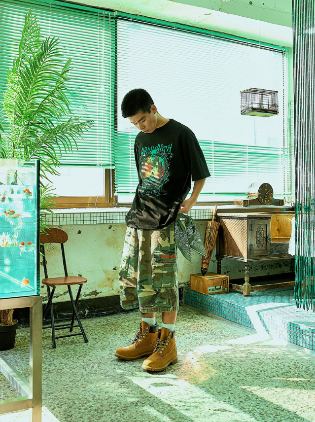 【直播】BROWN BREATH LL081692 BLUFFING 短袖上衣(黑色)