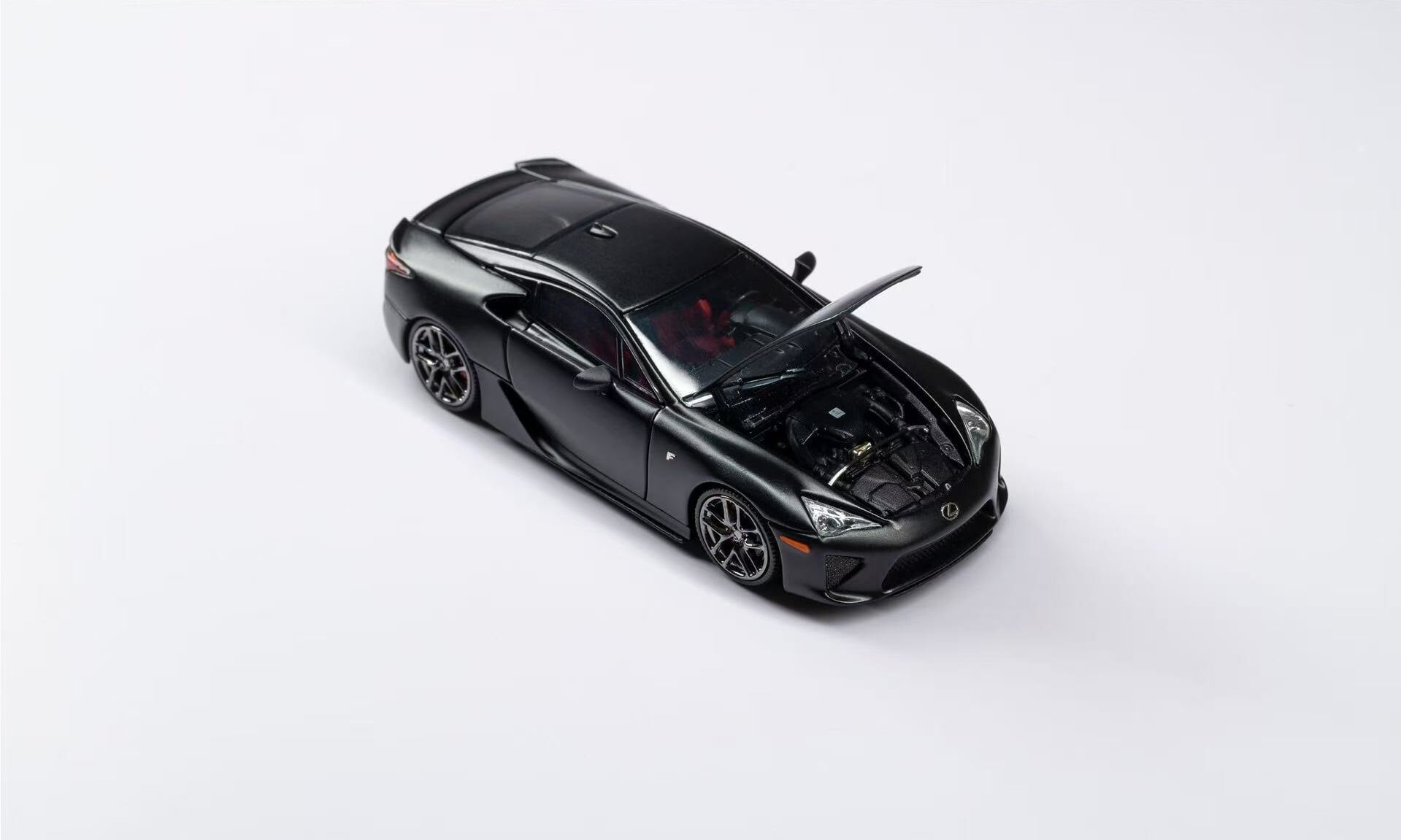 預訂:1/64  Model 1  Lexus LFA Matt Black LHD (C33208 )