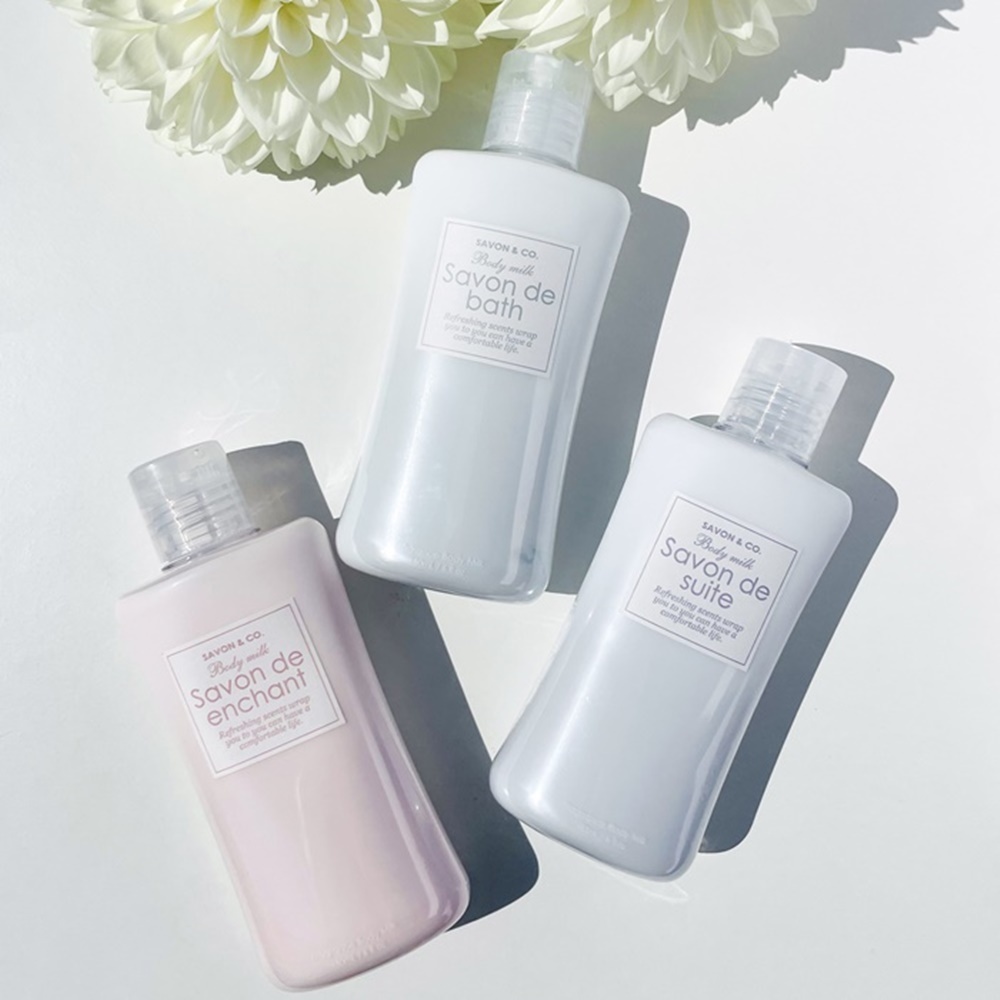 SAVON & CO. 橙色牡丹 潤澤香體乳180ml