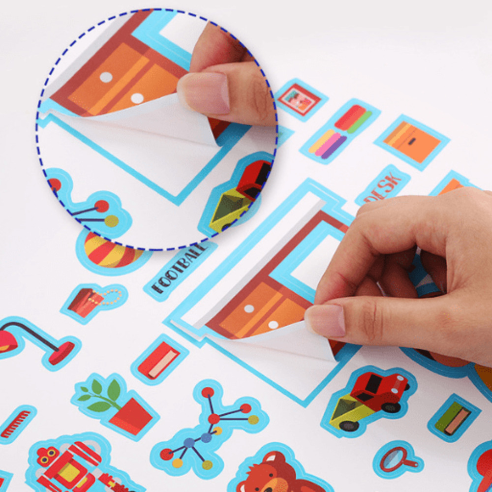 【童心星球】英國 Flowermonaco 益智靜電貼紙