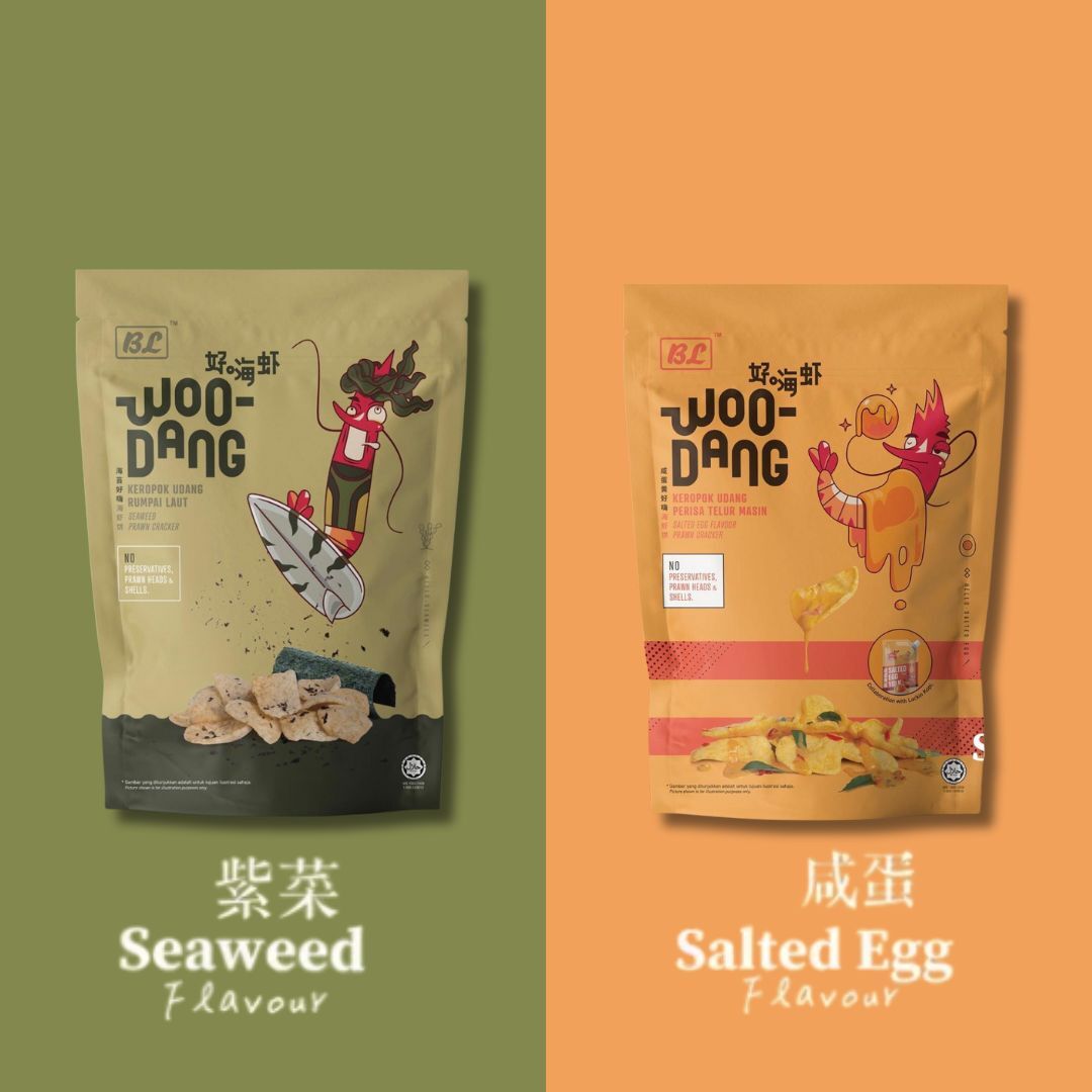 WOODANG好嗨蝦 海蝦餅 70g [#SQ25083003]